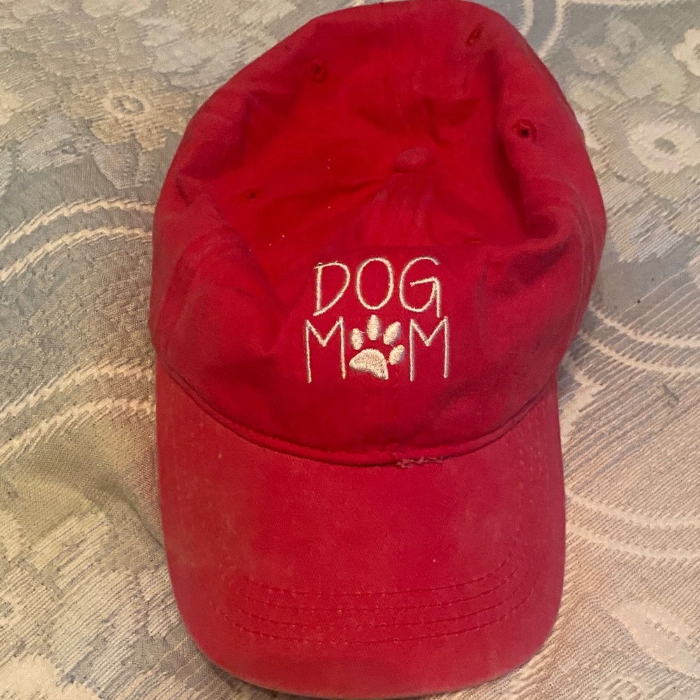 Red Dog Mom Cap